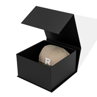 Boîtes en carton à impression numérique Vente en gros Boîte de transport pour casquette de baseball de haute qualité Boîte d'emballage pour casquette de chapeau écologique