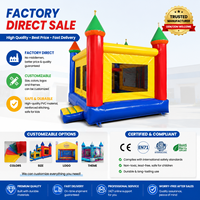 Château gonflable de haute qualité avec toboggan, nouveau design, pour le plaisir des enfants, maison de rebond gonflable d'intérieur à prix compétitif