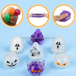 Juguete Antiestrés de Halloween con Cuentas de Colores, Bola de TPR Suave y Elástica, Juguete para Aliviar el Estrés, Regalo de Cumpleaños, Juguete en Cápsula - Product Image 3
