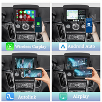 Pour Cadillac CTS 2009-2012 OEM voiture écran mise à niveau décodeur boîte Interface dispositif sans fil CarPlay Android Auto GPS Linux lecteur