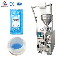 Machine d'emballage pneumatique durable en acier inoxydable pour sachets d'essai de lessive et de lotion