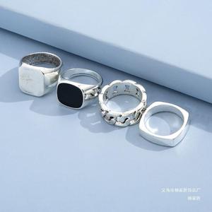 Fashion <strong>Silver</strong> Finger <strong>Ring</strong> <strong>Set</strong> for Jewelry Wholesale N240415 - Product Image 2