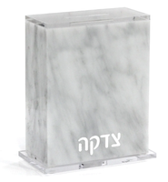 Boîte de dons en plexiglas transparent, boîte de charité en acrylique, avec couvercle coulissant et paillettes, pour articles Judaïca