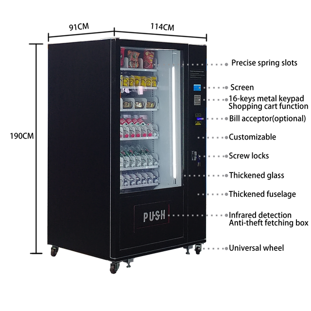 ZX High Capacity Metal Beverage Vending Machine with SDK Function for Wholesale