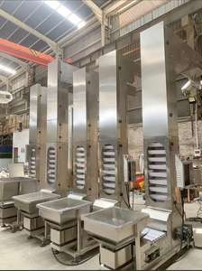 <span class=keywords><strong>Food</strong></span> <span class=keywords><strong>Grade</strong></span> Z Type Emmer Lift Industriële Automatische Transportband Voor Snacks Noten Granen Aardappelen - Product Image 4