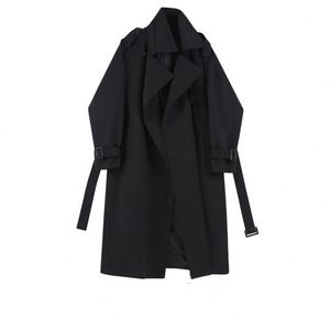 Abrigo de Gabardina de Estilo Británico Elegante de Nuevo Diseño de Otoño, Abrigo Cortavientos de Cintura Alta de Longitud Media para Mujer, Abrigo Informal Entallado - Product Image 6