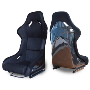 Sièges Baquets Oem Siège Jdm en Fibre de Verre Noir Daim PVC PU Tissu pour Sièges <span class=keywords><strong>Sparco</strong></span> - Product Image 4