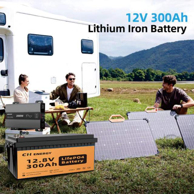 12V 100ah Lifepo4 Solar Lithium Phosphate Battery 100ah 200ah 300ah Lead Acid Batteries with Lithium Ion Batteries With Bms