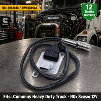 Capteur NOx 2894945 5WK96692A pour système SCR de camion lourd Cummins 12V Continental Neuf 100 % testé Capteur d'oxygène et d'azote