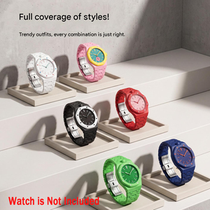 Correa <span class=keywords><strong>de</strong></span> <span class=keywords><strong>Reloj</strong></span> Biocerámica Integrada <span class=keywords><strong>de</strong></span> Lionorm para S-watch <span class=keywords><strong>AP</strong></span> Royal Pop, Correa <span class=keywords><strong>de</strong></span> Repuesto Ecológica - Product Image 1