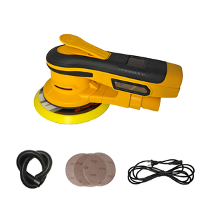 Lijadora Orbital Eléctrica 511718 de 150 mm y 400 W, sin Escobillas, Velocidad Variable de 4000-10000 RPM, para Trabajos en Madera, Carrocería de Automóviles y Lijado de Paneles de Yeso - Product Image 1