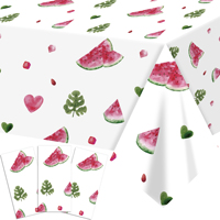 Nappe de fête d'été YOT citron pastèque fraise pamplemousse PE décoration de fête nappe fournitures de fête