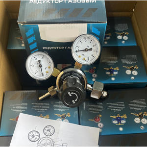 Manomètres de pression de dioxyde de carbone, d'oxygène et de propane de style russe G3/4 en cuivre chromé, réducteur de pression de CO2 - Product Image 4