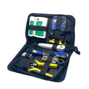 Ethernet đấm xuống dây cuối tác động thiết lập dễ dàng RJ45 RJ12 RJ11 mạng LAN cáp Uốn tóc bồng Công Cụ Kìm Kit - Product Image 6