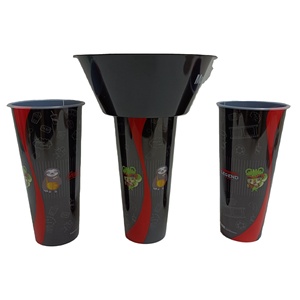 SP2086 Taza desechable de <span class=keywords><strong>olla</strong></span> caliente, taza de té de leche de aperitivo, juego de <span class=keywords><strong>palomitas</strong></span> de cine y bebidas - Product Image 1