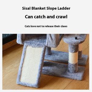 Rascador de árbol de gato multicapa integrado, plataforma de salto de Sisal estándar FBA para gatos de apartamentos pequeños, venta al por mayor, escalada de gatos - Product Image 4