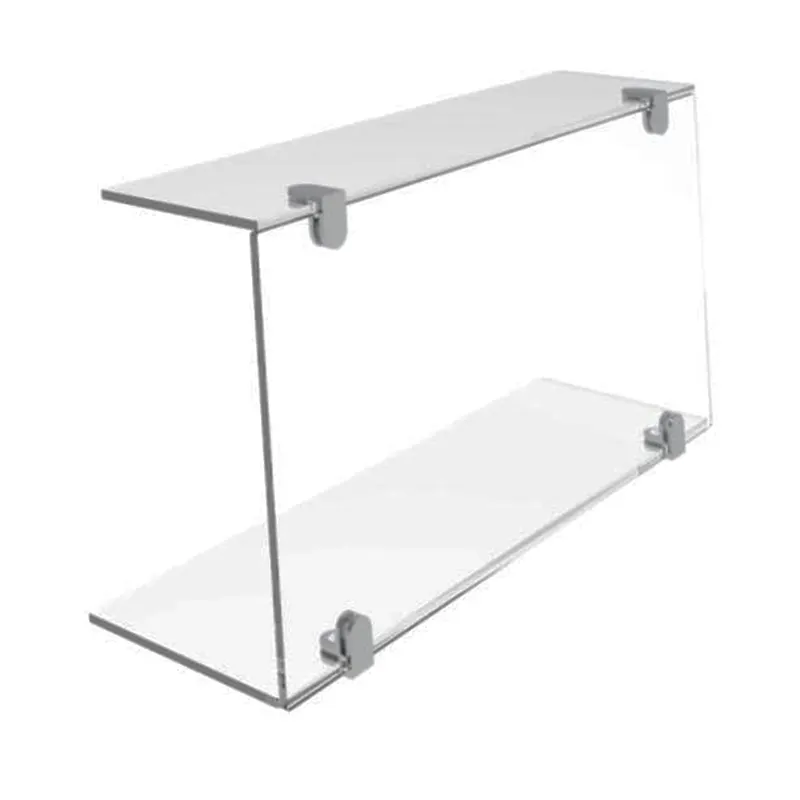 Protector de pantalla acrílico transparente para estornudos de alimentos para Buffet, protector de estornudos, pantalla higiénica para alimentos, pantalla protectora de plástico transparente