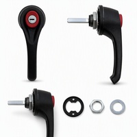 Pièces de serrure de poignée de cabinet industriel OEM personnalisées, quincaillerie de poignée de verrouillage usinée CNC, composants métalliques de précision