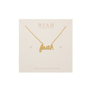 Collana con ciondolo a forma di croce "Faith" - Product Image 2