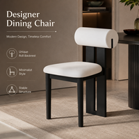 Chaises de salle à manger à dossier tambour, avec dossier ergonomique et revêtement Snow, pour centre commercial, restaurant, promenade, bord de mer, café