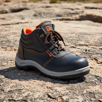 Chaussures de sécurité Rocklander en cuir PU anti-rayures, prêtes pour le chantier, résistantes aux intempéries, anti-perforation, bottes de travail en PVC