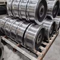 Roues de remorque pour grues portiques, pièces de moteur de machine, roues de palan pour grues, prix compétitif