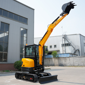 <span class=keywords><strong>Best</strong></span> Selling 3.5 Ton Multifunções Mini Digger Jardim Motores Diesel Mini Escavadeiras Zero Tail Swing Bagger Compacto Com Cabine - Product Image 2