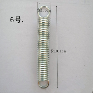 Resorte de Tensión de 6 Pulgadas (10.1 cm) de Largo y 1.5 cm de Ancho, Metálico, Duradero, de Uso Universal - Product Image 1