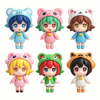 Figurine d'anime en PVC personnalisée Statue en PVC souple en vinyle Figure de dessin animé personnalisée en résine Cadeau de fantaisie Vente en gros pour promotion