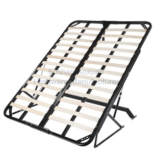 <strong>Low</strong> MOQ Slatted <strong>Bed</strong> <strong>Frame</strong> With Gas Lift Storage - Product Image 1