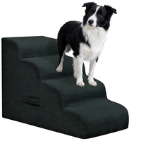 Luxuriöse Hunde- & Katzen-Treppe aus Massivem Weichschaum, Moderne Leiter für den Innenbereich, Haustierzubehör