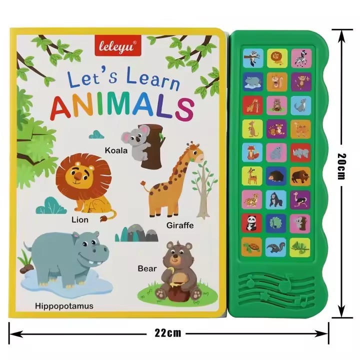forest animal side button audio book lwb411