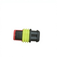 Conector Rápido DJ7021-1.5-21, 2P Hembra, Impermeable, Conectores Automotrices, Conector Negro