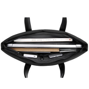 Solid Polyester Large Capacity <strong>Briefcase</strong> for Men Durable Spacious Compartment Lightweight Fast Delivery - Product Image 4