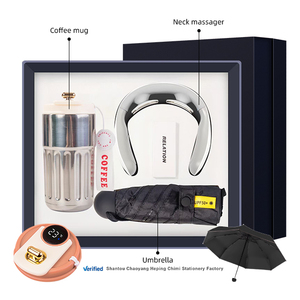 Corporate Promotional Business Gift Set Coffee Mug with Neck Massager for Doctors for Insurance Giveaways - Product Image 3