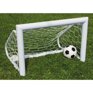 Barret Pair <b>Mini</b> Football <b>Goals</b> 90x60cm Steel Pipe 80mm With Nets Included Training Equipment - Product Image 1