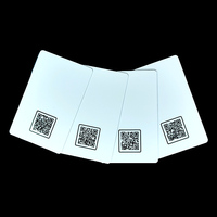 Carte de Visite Numérique 213 Connexion NFC RFID Programmable URL Format NDEF Inscriptible QR Unique Personnalisée 13.56MHz