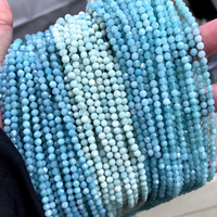 Pierres d'Amazonite Facettées Certifiées 3mm Naturelles Polies Multicolores Origine Zhejiang Accessoires de Fabrication de Bijoux Certifiés par un tiers