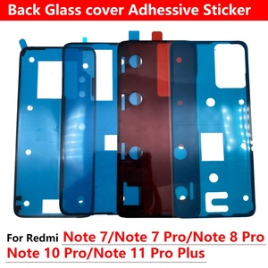 Cover posteriore adesivo impermeabile per Redmi Note 7 <span class=keywords><strong>8</strong></span> 9 10 11 cornice Display LCD cornice sigillo nastro colla parti di riparazione adesive - Product Image 6