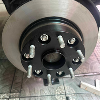 Adaptateurs d'entretoises de roue d'OEM ODM 25-100mm PCD 6x139.7 CB 110mm adaptateur en aluminium d'entretoise de roue de forge pour le moyeu de roue à 6 crochets M12x1.25