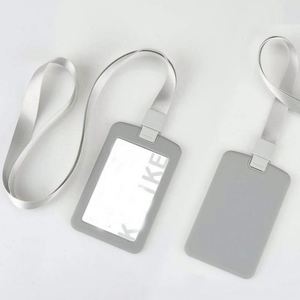 Hot Selling Silicone <b>ID</b> Card <b>Holder</b> Popular Business Card Case Tag with Badge Name Card Case for Professional Use - Product Image 3