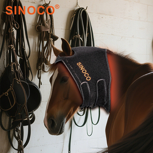 Casque de soulagement de la douleur pour chevaux et chiens à lumière rouge 660nm 850nm, batterie au lithium rechargeable 10W, traitement infrarouge pour la santé animale - Product Image 1