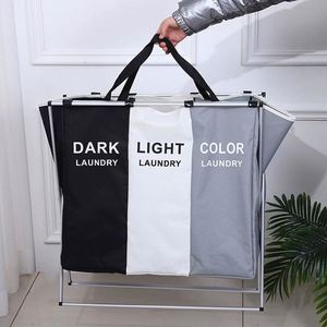 2025 Foldable Waterproof Laundry <b>Hamper</b> with Handles and Wheels Portable for Bedrooms or Bathrooms - Product Image 4