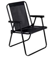 Chaise pliante d'extérieur en acier légère pour jardin, terrasse, plage, pêche, pique-nique, camping