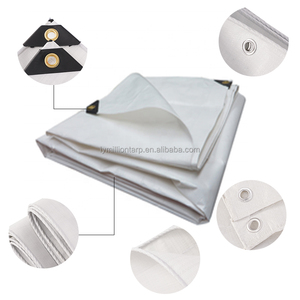 Bâche en PE blanche de 120g, imperméable, pour abri de jardin, protection contre la pluie, bâche en PE - Product Image 1
