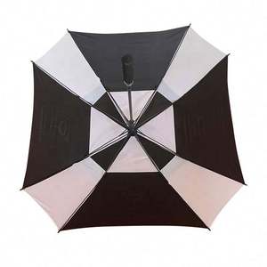 Manche en fibre de carbone Qualité personnalisée Gentleman Style Coupe-vent Uv Parasol <span class=keywords><strong>Canne</strong></span> <span class=keywords><strong>Parapluie</strong></span> de golf pour hommes Parapluies personnalisés avec logo - Product Image 5