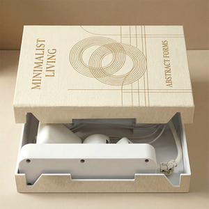 <span class=keywords><strong>Caja</strong></span> Oculta para Router WiFi Multifuncional, <span class=keywords><strong>Caja</strong></span> Decorativa con Diseño de <span class=keywords><strong>Libro</strong></span> para Almacenamiento y Organización de Cables, Ideal para Sala de Estar y Dormitorio - Product Image 3