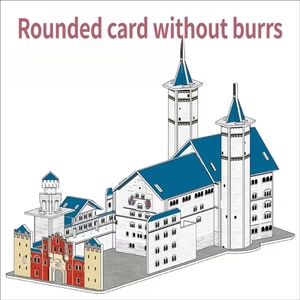 Rompecabezas Educativo 3D, Modelo de Papel para Armar, Bloques de Construcción Creativos, Juguete de Ensamblaje de Papel 3D, Regalo - Product Image 5