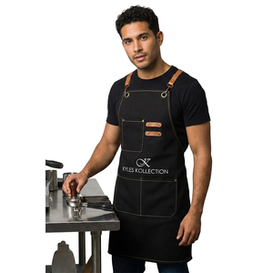 Nouveautés : Tabliers de Coiffeur Confortables en PVC Imprimé par Transfert Thermique, Personnalisables avec Logo, pour Salons de Coiffure et Maquillage - Product Image 1