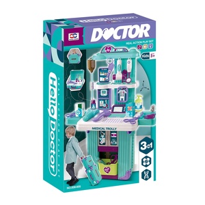 Juego de Imitación de Doctor para Niños 008-605, Juguete de Rol 3 en 1, Estación Médica Móvil Portátil, Mesa de Doctor para Niños, Regalos de <span class=keywords><strong>Navidad</strong></span> - Product Image 6